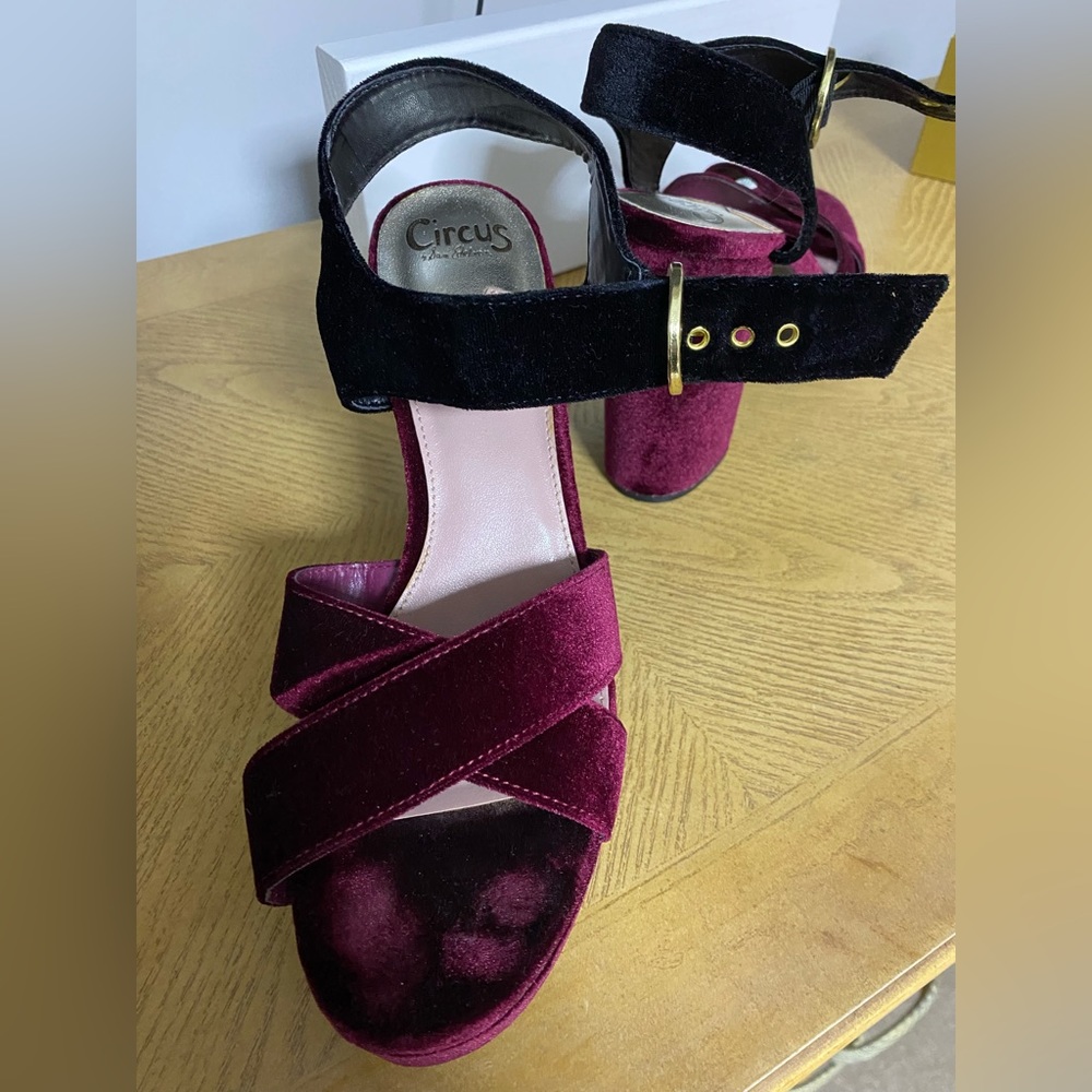 Fabulous Crushed Velvet Shoes
